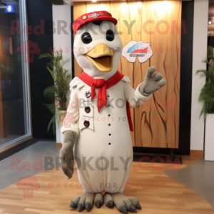 Cream Woodpecker mascotte...