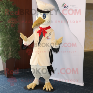 Cream Woodpecker mascotte...