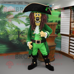 Forest Green Pirate maskot...