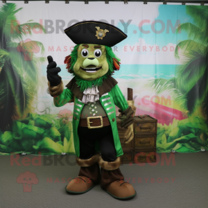 Forest Green Pirate maskot...