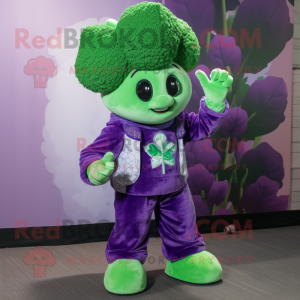 Purple Bunch Of Shamrocks...