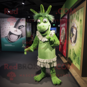 Green Donkey mascotte...