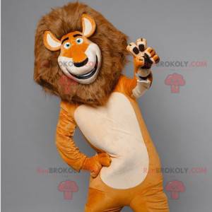 Mascot Alex the famous lion of Madagascar - Redbrokoly.com