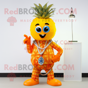 Orange Pineapple mascotte...