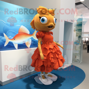 Tan Goldfish mascotte...