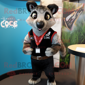 Black Civet mascotte...