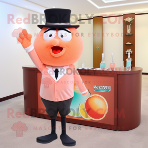 Peach Attorney maskot...