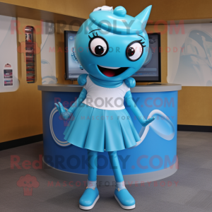 Cyan Horseshoe maskot...