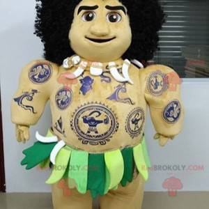 Mascot Tahitian Maui tatovert i Vaiana - Redbrokoly.com