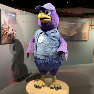 Purple Dove mascotte...