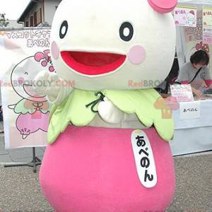 Mascotte de navet de radis de personnage japonais -