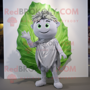 Silver Cabbage Leaf maskot...