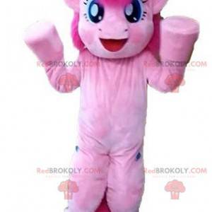 Giant and very pretty pink pony mascot - Redbrokoly.com