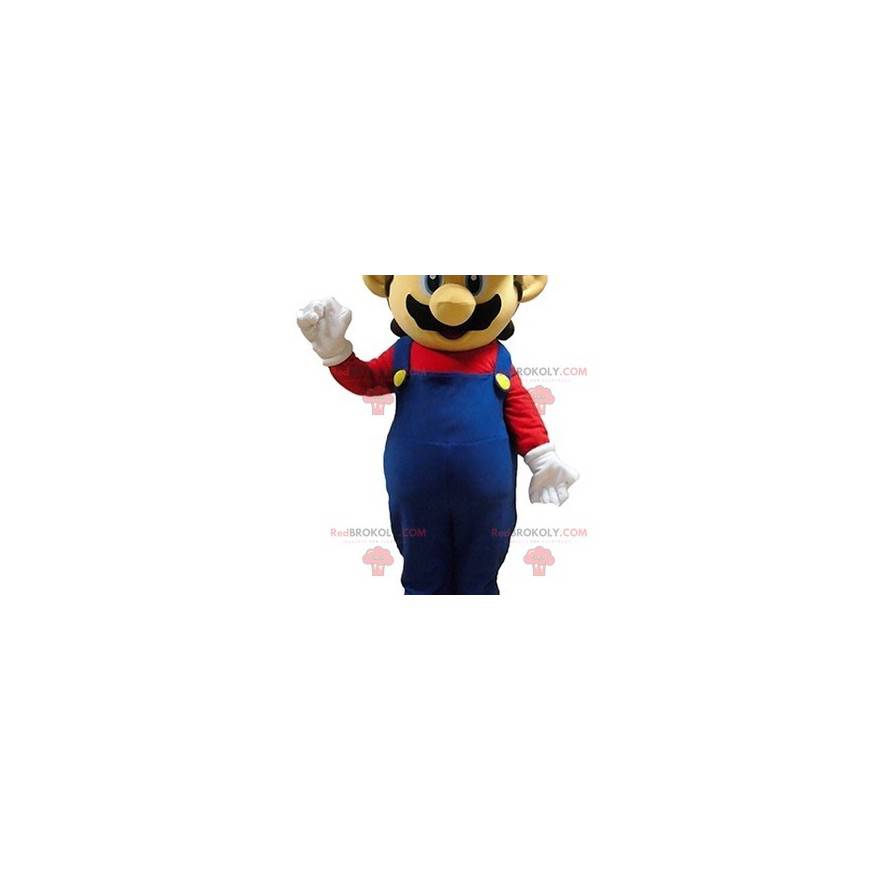 Mario mascot famous video game character - Redbrokoly.com