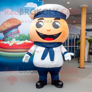 Navy Burgers maskot drakt...