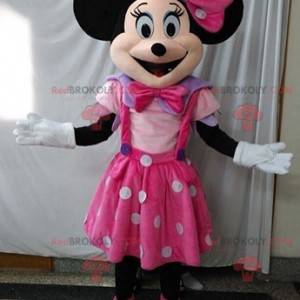 Mascot Minnie famous Disney mouse. Disney costume -