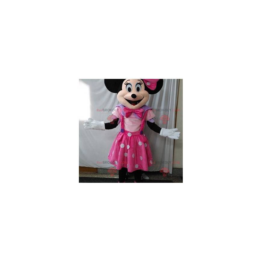 Mascot Minnie famous Disney mouse. Disney costume -