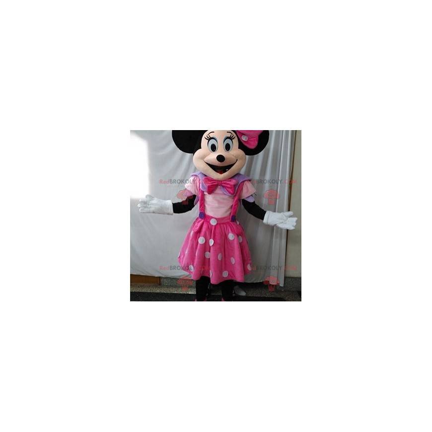 Mascotte de Minnie célèbre souris de Disney. Costume Disney -