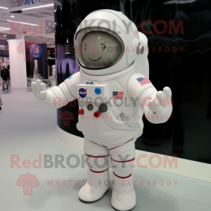  Astronaut maskot kostym...