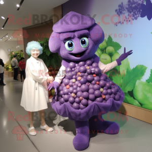  Grape mascotte kostuum...
