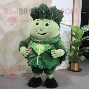 Forest Green Cabbage maskot...