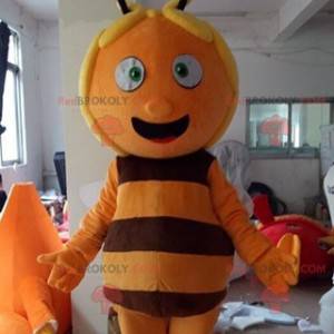 Mascotte de Maya l'abeille célèbre abeille de dessin animé -