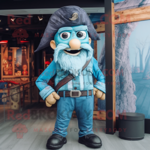 Cyan Pirate mascotte...