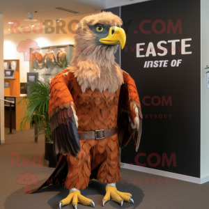 Rust Haast s Eagle maskot...