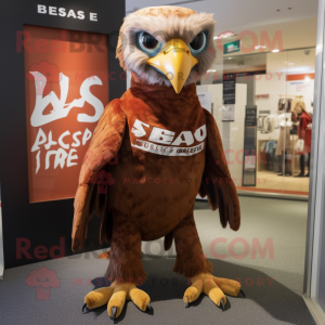 Rust Haast S Eagle mascotte...