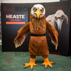 Rust Haasts Eagle maskot...