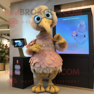 Tan Dodo Bird mascotte...