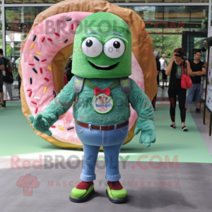 Forest Green Donut maskot...