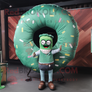 Forest Green Donut maskot...