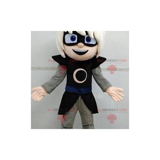 Mascota de personaje de manga joven adolescente - Redbrokoly.com