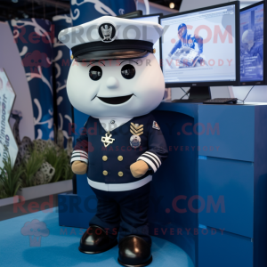 Navy Computer mascotte...