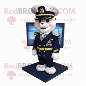 Navy Computer mascotte...