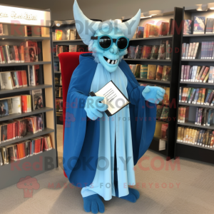 Sky Blue Vampire mascotte...