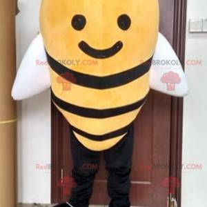 Jätte gul och svart bi maskot. Insektsmaskot - Redbrokoly.com