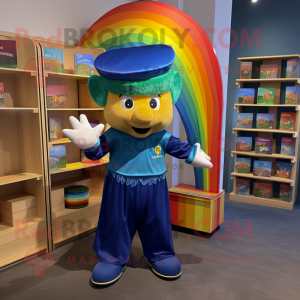 Blue Pot Of Gold maskot...