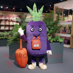 Purple Carrot mascotte...