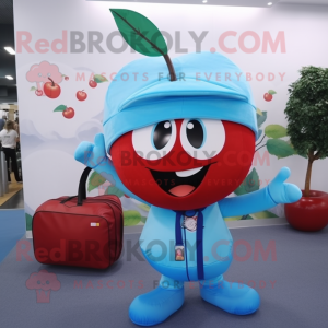 Sky Blue Cherry mascotte...