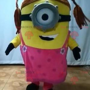 Mascotte de Minions célèbre personnage jaune du dessin animé -