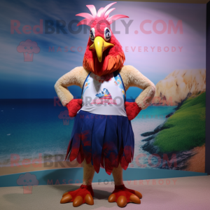  Roosters mascotte kostuum...