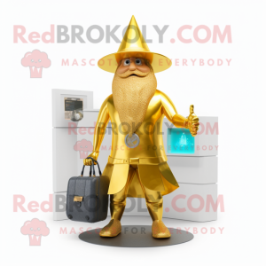 Gold Wizard mascotte...