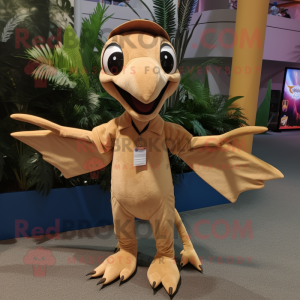 Tan Pterodactyl mascotte...