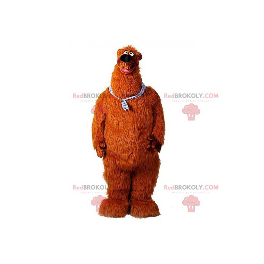 Impressive and funny furry giant bear mascot - Redbrokoly.com