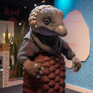 Black Pangolin mascotte...