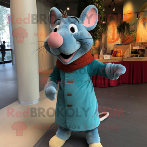 Cyan Ratatouille mascotte...