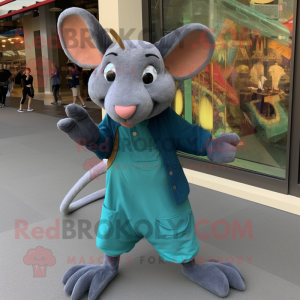 Cyanfarbener Ratatouille...