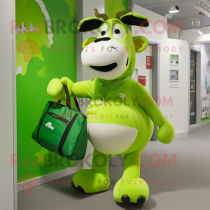 Personagem de mascote Lime...